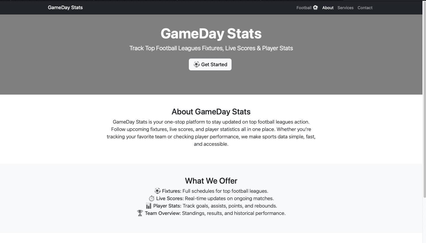 Gameday Stats